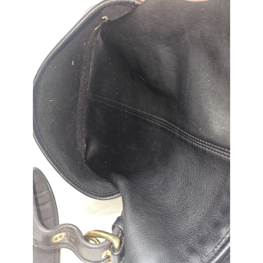 Vintage Coach 4153 Bleecker Bucket Bag/ Black/Glove Tanned Leather + Bonus Strap - Picture 11 of 16